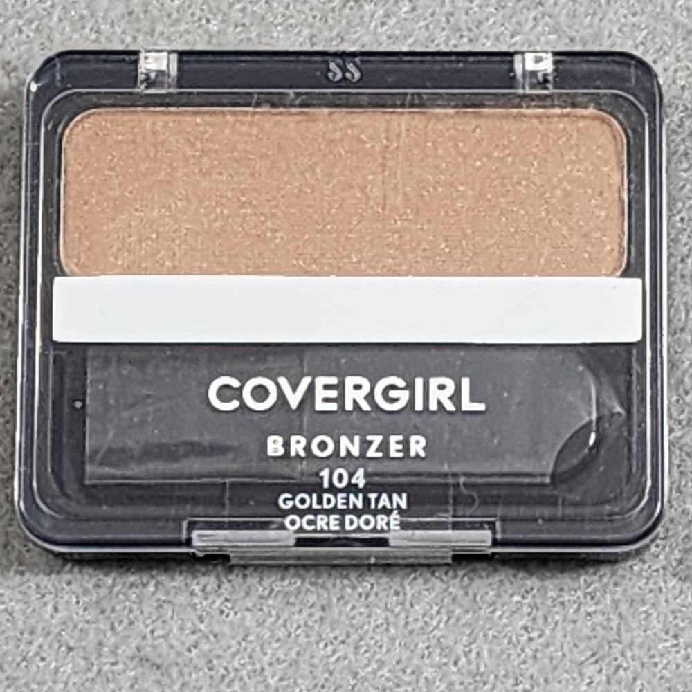 CoverGirl Lot of 2 Cheekers Bronzer #104 GOLDEN TAN Bronzer .12oz
